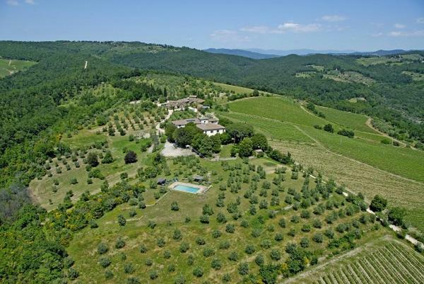 Vila Fattoria Di Rignana Greve in Chianti Exteriér fotografie